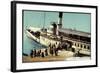 Montreux, Genfer See, Hafen, Salondampfer Lausanne-null-Framed Giclee Print