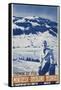 Montreux Oberland Bernois Poster-null-Framed Stretched Canvas