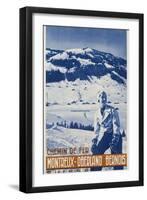 Montreux Oberland Bernois Poster-null-Framed Giclee Print