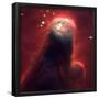 Montrous Star Forming Pillar of Gas and Dust-null-Framed Poster