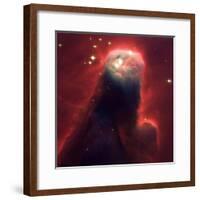 Montrous Star Forming Pillar of Gas and Dust-null-Framed Poster