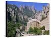 Montserrat Monastery Founded in 1025, Catalunya (Catalonia) (Cataluna), Spain, Europe-Gavin Hellier-Stretched Canvas