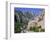 Montserrat Monastery Founded in 1025, Catalunya (Catalonia) (Cataluna), Spain, Europe-Gavin Hellier-Framed Photographic Print