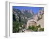 Montserrat Monastery Founded in 1025, Catalunya (Catalonia) (Cataluna), Spain, Europe-Gavin Hellier-Framed Photographic Print