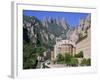 Montserrat Monastery Founded in 1025, Catalunya (Catalonia) (Cataluna), Spain, Europe-Gavin Hellier-Framed Photographic Print