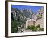 Montserrat Monastery Founded in 1025, Catalunya (Catalonia) (Cataluna), Spain, Europe-Gavin Hellier-Framed Photographic Print