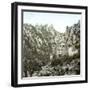 Montserrat (Spain), View of a Monastery, East Side-Leon, Levy et Fils-Framed Photographic Print