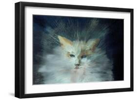 Monty Fluffball, 2015-Vincent Alexander Booth-Framed Premium Giclee Print