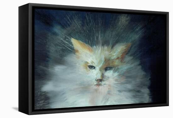 Monty Fluffball, 2015-Vincent Alexander Booth-Framed Stretched Canvas