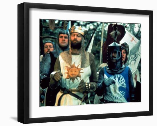 Monty Python And The Holy Grail, 1975-null-Framed Photo