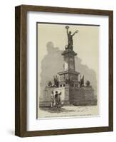 Monument at Bilbao to Those Slain in the Spanish Civil Wars Forty Years Ago-null-Framed Giclee Print