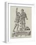 Monument at Chamonix to Commemorate the Ascent of Mont Blanc in 1787-null-Framed Giclee Print