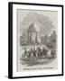 Monument at Croce Di Petra, at Kalougaren-null-Framed Giclee Print