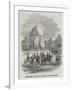 Monument at Croce Di Petra, at Kalougaren-null-Framed Giclee Print