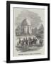 Monument at Croce Di Petra, at Kalougaren-null-Framed Giclee Print