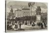 Monument at Geneva of the Union of Geneva with the Swiss Confederation-null-Stretched Canvas