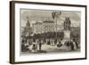 Monument at Geneva of the Union of Geneva with the Swiss Confederation-null-Framed Giclee Print