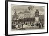 Monument at Geneva of the Union of Geneva with the Swiss Confederation-null-Framed Giclee Print