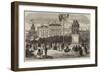 Monument at Geneva of the Union of Geneva with the Swiss Confederation-null-Framed Giclee Print