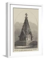 Monument at Surat Erected by the 56th Regiment to their Comrades-null-Framed Giclee Print