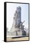 Monument at the West Sea Barrage, Nampo, North Korea (Democratic People's Republic of Korea), Asia-Gavin Hellier-Framed Stretched Canvas