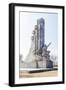 Monument at the West Sea Barrage, Nampo, North Korea (Democratic People's Republic of Korea), Asia-Gavin Hellier-Framed Photographic Print