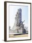 Monument at the West Sea Barrage, Nampo, North Korea (Democratic People's Republic of Korea), Asia-Gavin Hellier-Framed Photographic Print