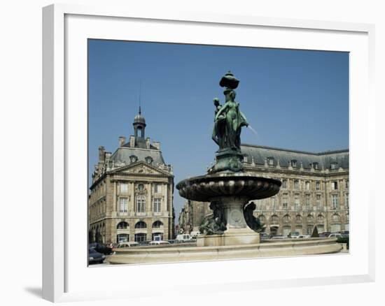 Monument Aux Girondins, Bordeaux, Aquitaine, France-Adina Tovy-Framed Photographic Print