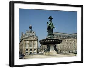 Monument Aux Girondins, Bordeaux, Aquitaine, France-Adina Tovy-Framed Photographic Print