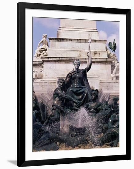 Monument Aux Girondins, Bordeaux, Gironde, Aquitaine, France-David Hughes-Framed Photographic Print