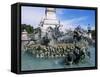 Monument Aux Girondins, Bordeaux, Gironde, Aquitaine, France-J Lightfoot-Framed Stretched Canvas