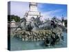 Monument Aux Girondins, Bordeaux, Gironde, Aquitaine, France-J Lightfoot-Stretched Canvas