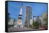 Monument Circle, Indianapolis, Indiana.-rudi1976-Framed Stretched Canvas