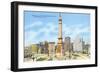 Monument Circle, Indianapolis, Indiana-null-Framed Art Print