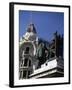 Monument Dedicated to Queen Isabella Catholic and Christopher Columbus-null-Framed Giclee Print