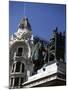 Monument Dedicated to Queen Isabella Catholic and Christopher Columbus-null-Mounted Giclee Print