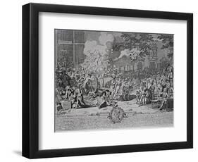 Monument Deicated to Posterity, 1720-Bernard Picart-Framed Giclee Print