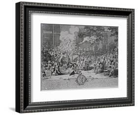 Monument Deicated to Posterity, 1720-Bernard Picart-Framed Giclee Print