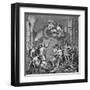 Monument Engraving-null-Framed Art Print