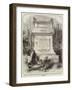 Monument Erected at Pennycuick, Near Edinburgh, to the Memory of 309 French Prisoners-null-Framed Giclee Print