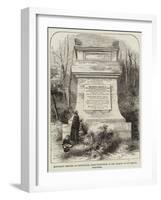 Monument Erected at Pennycuick, Near Edinburgh, to the Memory of 309 French Prisoners-null-Framed Giclee Print