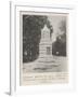 Monument Erected by Loyal Citizens in Niagara Falls to Queen Victoria, Unveiled 19 October-null-Framed Giclee Print