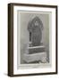 Monument Erected by the Queen to Engine-Driver Fenwick-null-Framed Giclee Print