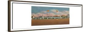 'Monument erected by the Society for Public Improvements, Bocas de Ceniza', c1940s-Unknown-Framed Premium Giclee Print