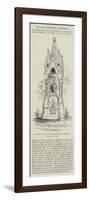 Monument Erected to the Late Emperor Frederick by Prince Solms-null-Framed Giclee Print