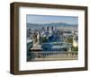 Monument Espana Barcelona Spain-null-Framed Art Print