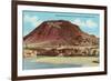 Monument Hill, Thermopolis-null-Framed Art Print