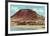 Monument Hill, Thermopolis-null-Framed Art Print