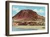 Monument Hill, Thermopolis-null-Framed Art Print