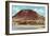 Monument Hill, Thermopolis-null-Framed Art Print